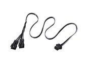 Kabinet Tilbehør - Phanteks Digital RGB LED Extension 3-pin Y-splitter cable - PH-CB-DRGB3P