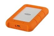 Harddisk - Ekstern - LaCie Rugged USB-C - 2TB - Ekstern Harddisk - Orange - STFR2000800