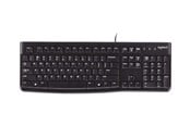 Tastatur - Logitech K120 Corded Keyboard - FR - Tastatur - Fransk - Sort - 920-002488