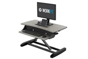 Vægbeslag, AV-Beslag & AV-Møbler - Ergotron WorkFit-Z Mini Sit-Stand Desktop - Maks - Maks størrelse - 33-458-917