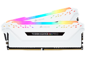 RAM - Corsair Vengeance RGB PRO DDR4-2666 - 16GB - CL16 - Dual Channel (2 pcs) - Intel XMP - Sort med RGB - CMW16GX4M2A2666C16W