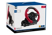Spil tilbehør - Speed-Link Trailblazer Gaming Steering Wheel - Black/Red - Wired Controller - Sony PlayStation 4 - SL-450500-BK