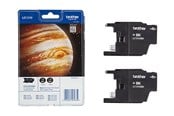 Blæk, Toner & Forbrugsstoffer - Brother LC1240BKBP2 / LC1240BKBP2 2-Pack Black Ink - LC1240BKBP2