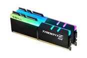 RAM - G.Skill Trident Z RGB DDR4-3200 - 32GB - CL16 - Dual Channel (2 pcs) - Intel XMP - Sort med RGB - F4-3200C16D-32GTZR
