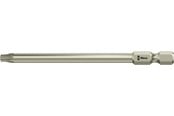 Værktøj - Wera 3867/4 TORX® BO bits med boring, rustfri stål, TX BO 20 x 89 mm - 5071091001