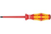 Håndværktøj - Wera 167 i VDE-isoleret TORX®-skruetrækker, TX 10 x 80 mm - 05006170001