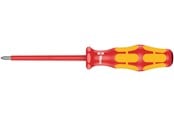 Håndværktøj  - Wera 165 i PZ VDE-isoleret krydskærvsskruetrækker, PZ 0 x 80 mm - 05006160001