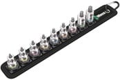Værktøj - Wera Belt 3 TORX® HF Zyklop bit-top-sæt TORX®, med holdefunktion, 1/4"-tilslutning, 10 dele - 5003882001