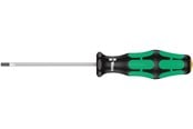 Håndværktøj  - Wera 335 Skruetrækker til lige kærv  ̶  elektrikerklinge, 0.4 x 2.5 x 75 mm - 5008007001