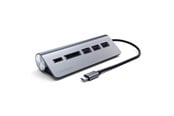 USB hub - Satechi USB-C Combo Hub for Desktop USB hub - 3 ports - Grå - ST-TCHCRM