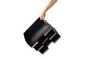 Skrivebordstilbehør - Leitz Brevbakke Plus Landscape Jumbo Sort - 52190095