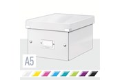 Arkivering & Opbevaring - Leitz Opbevaringsboks Click & Store WOW Small Hvid - 60430001