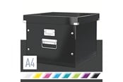 Arkivering & Opbevaring - Leitz Opbevaringsboks Click & Store WOW til hængemapper Sort - 60460095