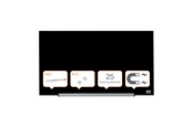 Konference & Præsentation - Nobo Impression Pro magnetisk whiteboard glastavle 31" 68x38 cm Sort - 1905179