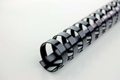 Blæk, Toner & Forbrugsstoffer - GBC CombBind indbindingsryg Combs  6mm A4 21R Sort - 4028173