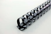 Blæk, Toner & Forbrugsstoffer - GBC CombBind indbindingsryg Combs  19mm A4 21R Sort - 4028601
