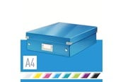 Arkivering & Opbevaring - Leitz Organiseringsboks  Click & Store WOW Medium Blå - 60580036