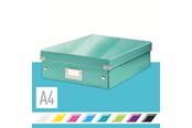 Arkivering & Opbevaring - Leitz Organiseringsboks Click & Store WOW Medium Isblå - 60580051