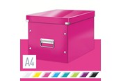 Arkivering & Opbevaring - Leitz Opbevaringsboks Click & Store WOW Cube Large Pink - 61080023
