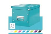 Arkivering & Opbevaring - Leitz Opbevaringsboks  Click & Store WOW Cube Medium Isblå - 61090051
