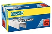 Hulapparater & Hæftemaskiner - Rapid Hæfteklamme   SuperStrong 24/8 5000 - 24860100