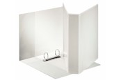 Brevordnere og Ringbind - Esselte Panoramabind A4 2DR/50mm m/3 lommer hvid - 55223
