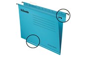 Arkivering & Opbevaring - Esselte Hængemappe Classic forstærket Folio /25 Blå - 90334