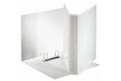 Brevordnere og Ringbind - Esselte Panoramabind A4 2DR/30mm m/3 lommer hvid - 55219
