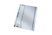 Lommer, Omslag & Registre - Esselte Register  PP A4 A-Å hvid - 100141