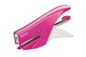 Hulapparater & Hæftemaskiner - Leitz Hæftetang  WOW 5547, Back Loader Pink - 55472023
