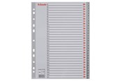 Lommer, Omslag & Registre - Esselte Register PP A4 1-31 grå - 100108