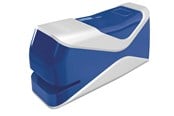 Hulapparater & Hæftemaskiner - Rapid Elektrisk hæftemaskine batteri 10BX, kontaktløs 10 ark Blå - 5000295