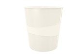 Skrivebordstilbehør - Leitz Papirkurv  Plus WOW 15L Hvid - 52781001