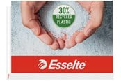 Lommer, Omslag & Registre - Esselte lomme A3 tværformat 85my, 30 % recirkuleret plast (præ-consumer) - 55230