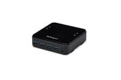 USB hub - StarTech.com 4X4 USB 3.0 Peripheral Sharing Switch - For Mac / Windows / Linux - switch - 4 ports USB hub - USB 3.0 - 4 ports - Sort - HBS304A24A