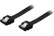 SATA & ATA kabel - Pro SATA Cable - Black - 0.7m - SATA6SSB-0.7