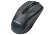 Mus - Sandberg USB Mouse - Mus - Optisk - 3 knapper - Sort - 631-01
