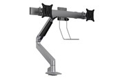 Skærmholder - Multibrackets M VESA Gas Lift Arm Single Silver w. Duo Crossbar - 7350073735938