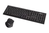 Tastatur - Sandberg Wireless Office Desktop Set - Tastatur & Mus sæt - Nordisk - Sort - 631-20