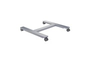 Vægbeslag, AV-Beslag & AV-Møbler - Multibrackets M Public Display Stand Wheelbase B2B Silver - Maks 100 kg - Maks størrelse - 7350073736010