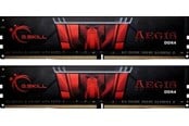 RAM - G.Skill AEGIS DDR4-3000 - 32GB - CL16 - Dual Channel (2 pcs) - Intel XMP - Sort - F4-3000C16D-32GISB