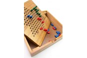 Brætspil - Tactic Classic Chinese Checker - small wooden (Dansk) - 14027