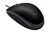 Mus - Logitech B110 Silent - mouse - Black - USB - Mus - Optisk - 3 knapper - Sort - 910-005508
