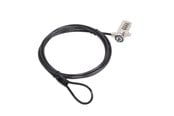 Systemtilbehør (kølepasta mv.) - Gembird Cable lock for notebooks (4-digit combination) - LK-CL-01