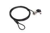 Systemtilbehør (kølepasta mv.) - Gembird Cable lock for notebooks (key lock) - LK-K-01