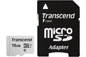 Hukommelseskort - Transcend 300S microSD/SD - 95MB/s - 16GB - TS16GUSD300S-A