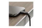 Skærmkabel - StarTech.com 3.3 ft 1m USB to Lightning Cable - Apple MFi Certified - Black - Lightning cable - Lightning / USB - 1 m - RUSBLTMM1MB
