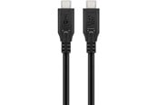 USB kabel - Pro USB-C <-> USB-C - 3m - Sort - 4040849665097