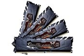 RAM - G.Skill Flare X DDR4-3200 - 32GB - CL16 - Quad Channel (4 pcs) - AMD Optimized - Sort - F4-3200C16Q-32GFX
