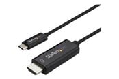 Skærmkabel - StarTech.com USB-C - HDMI - 1m - Sort - CDP2HD1MBNL